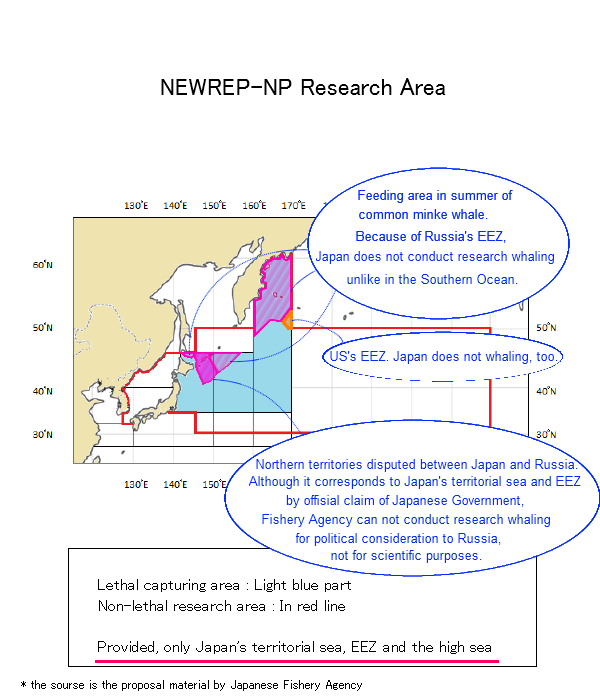 Japan's Double standard of NEWREP-NP